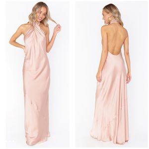 Show Me Your Mumu Jasmine Halter Maxi Dress